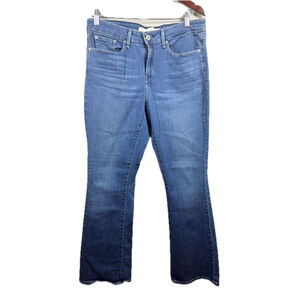 SIGNATURE BY LEVI STRAUSS MID RISE BOOTCUT JEANS WOMENS 10M MEDIUM WASH STRETCH
